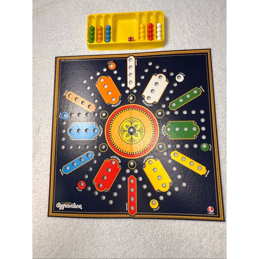 Vintage 1982 Aggravation Game Deluxe Party Edition by Lakeside - Complete